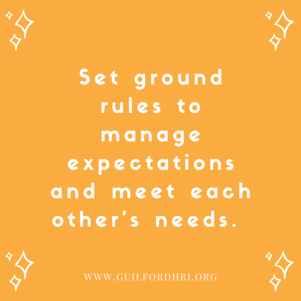 Set Ground Rules Healthy Relationships Initiative