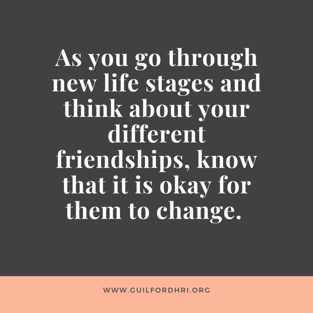 Growing Apart From Friends – Healthy Relationships Initiative