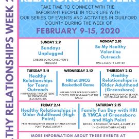 4th Annual Healthy Relationships Week!