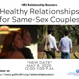 5.8.20: HRI Relationship Booster on Healthy Relationships for Same-Sex Couples