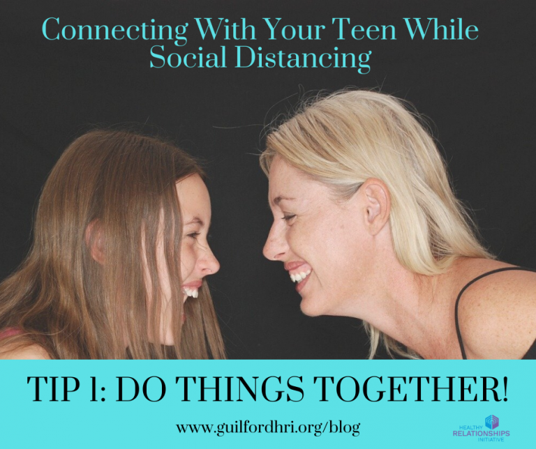 Connecting With Teens Do Things Together 