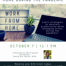 10.7.20 | Effectively Working From Home in the Pandemic