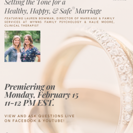 2.15.20 | Young Love: Setting the Tone for a Healthy, Happy, & Safe Marriage