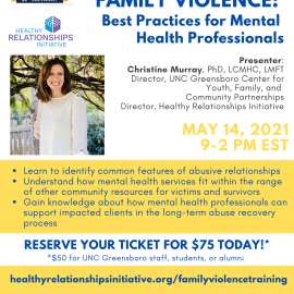 5.14.21 | Responding to Family Violence: Best Practices for Mental Health Professionals